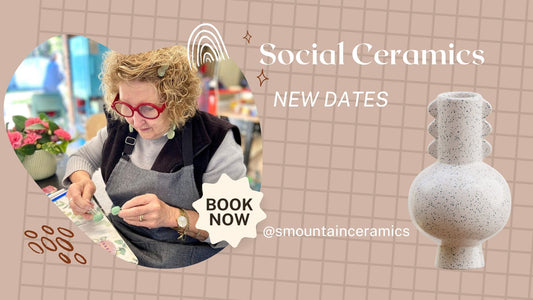 Social Ceramics workshop, sip and clay, play with clay, clay night, pottery workshop