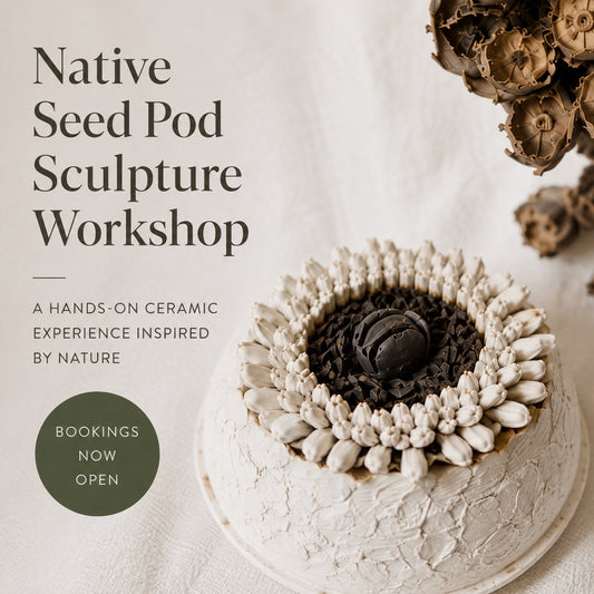 Seedpod sculpture workshop