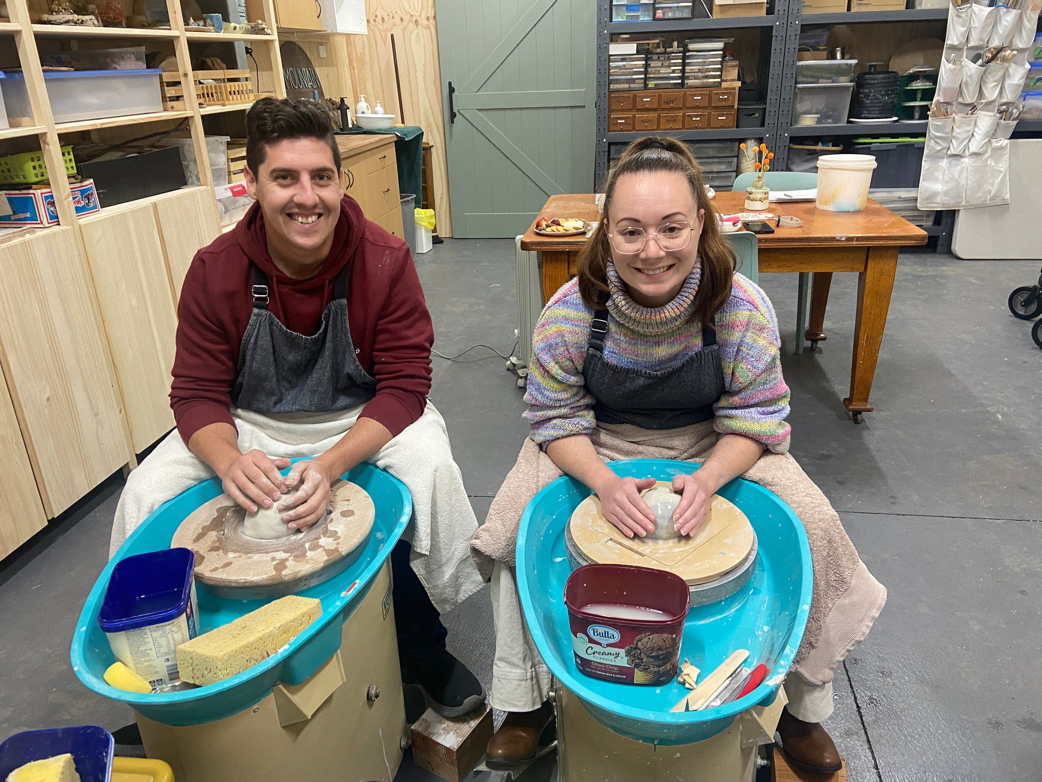 VIP Date/Bestie workshop for 2 in the ceramic studio