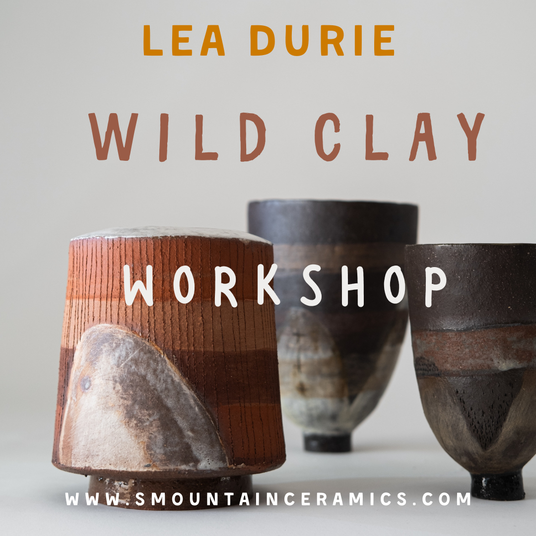 January - 3 day Masterclass with Lea Durie at S.Mountain Ceramics Studio